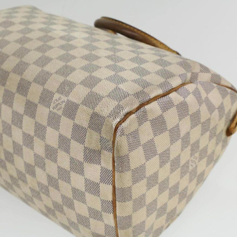 LOUIS VUITTON Damier Azur Speedy 30 Hand Bag - Picture 15 of 15